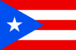 Vlag Porto Rico - 100x150cm Spun-Poly